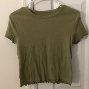 Olive Green Top
